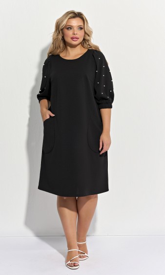 Платье 0218-2 чёрный